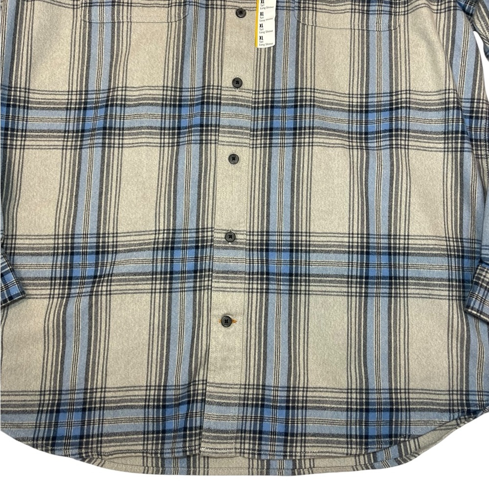 Carhartt Men’s Loose Fit Heavyweight Flannel Long-Sleeve Plaid Shirt - Picture 15 of 16